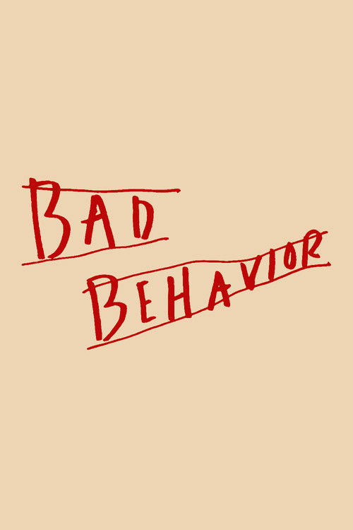 Bad Behavior poster