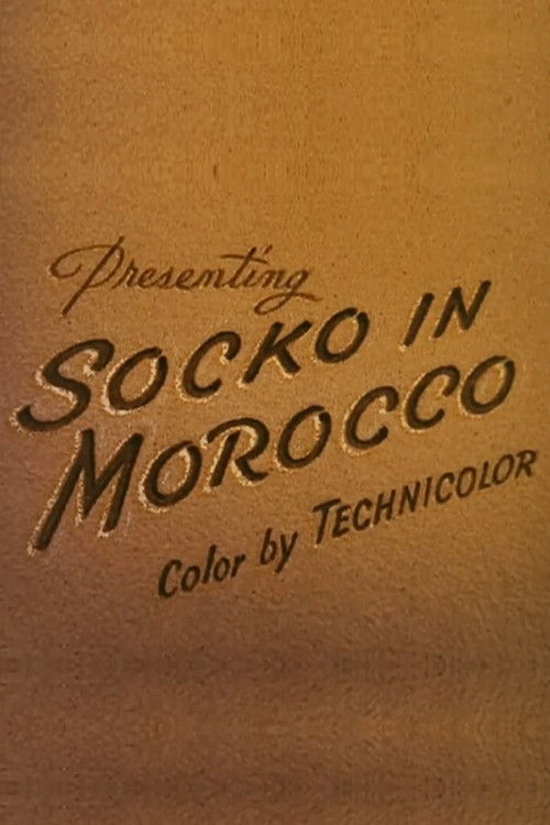 Socko in Morocco (1954) poster