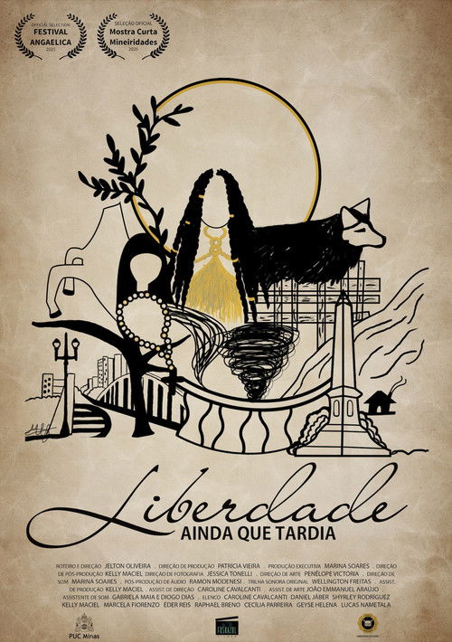 Freedom, even though belated (2025) poster