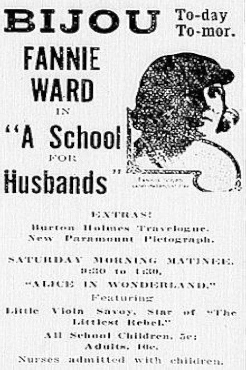 A School for Husbands (1917) poster