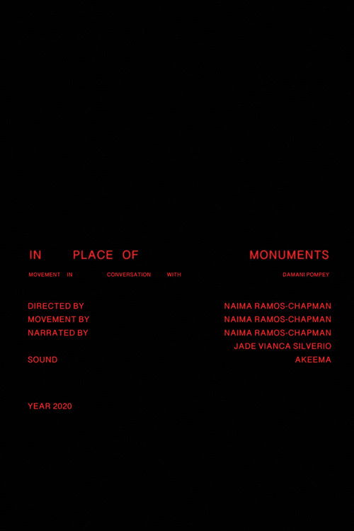 In Place of Monuments (2020) poster
