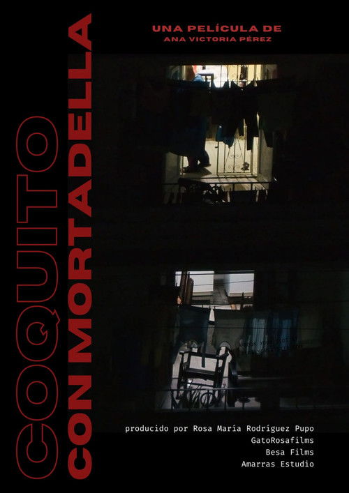 Coquito con mortadella poster