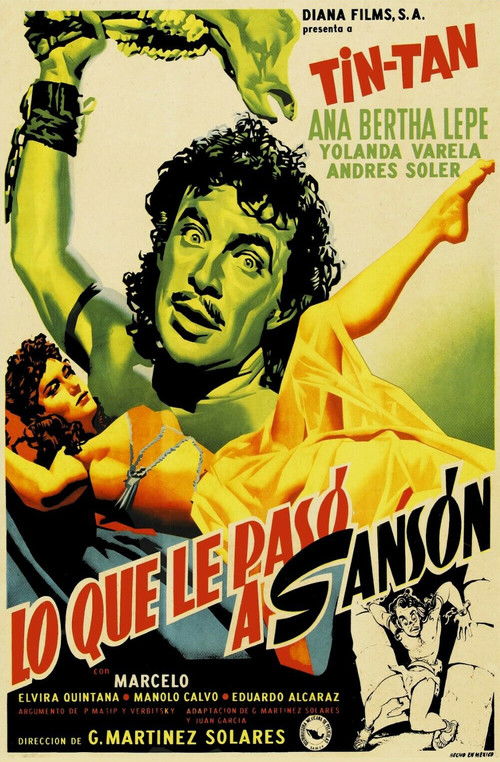 Lo que le pasó a Sansón (1955) poster