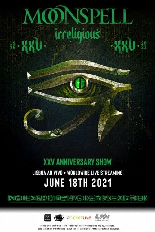 Moonspell: Irreligious XXV Anniversary Show (2021) poster