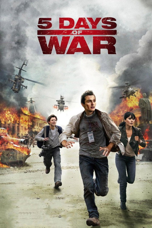 Savaşın Beş Günü (2011) poster