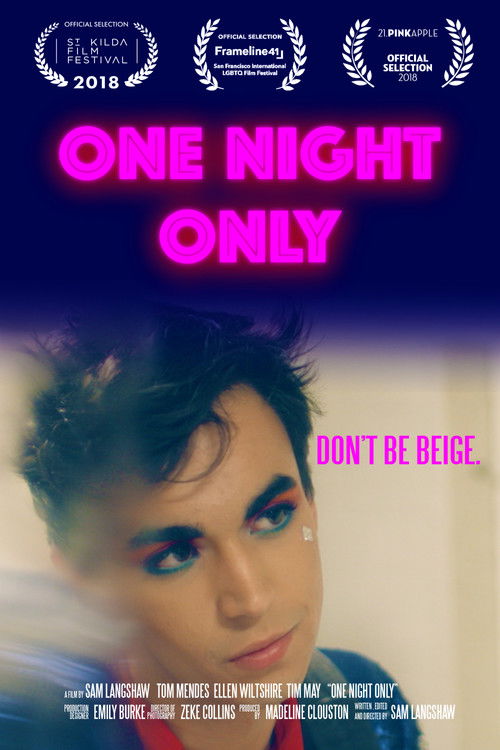 One Night Only (2017) poster