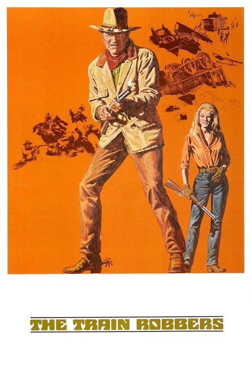 The Train Robbers (1973) poster