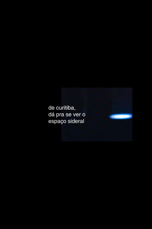 de curitiba, dá pra se ver o espaço sideral poster