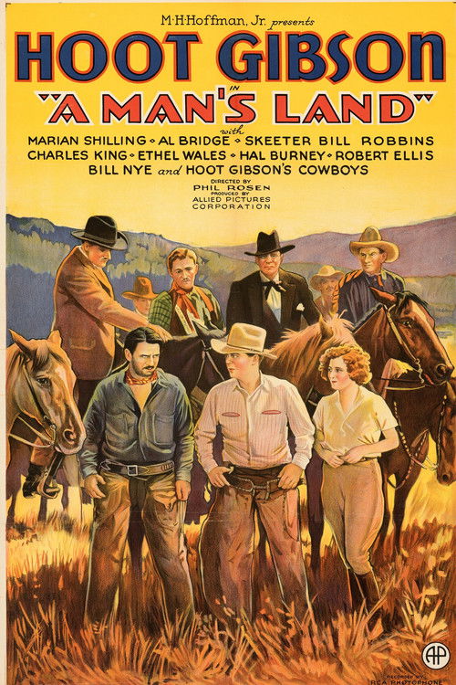 A Man's Land (1932) poster