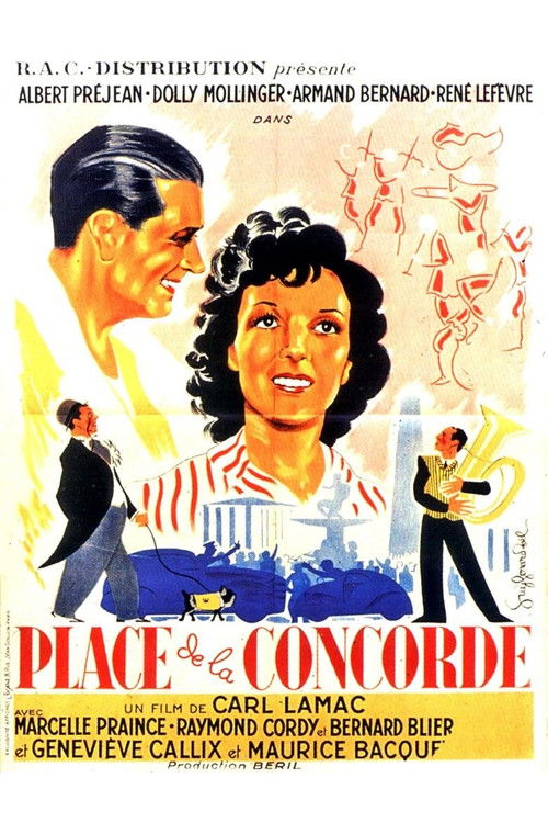 Place de la Concorde (1939) poster
