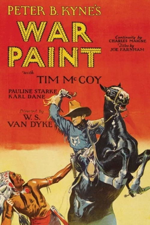 War Paint (1926) poster