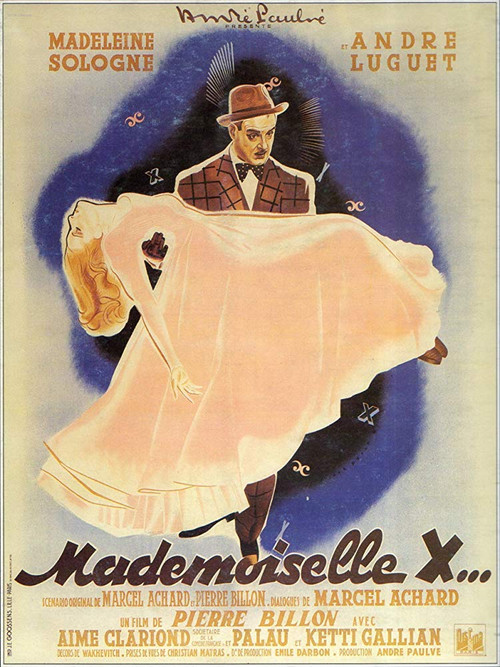 Mademoiselle X (1945) poster