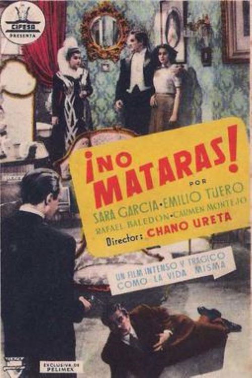 No matarás (1943) poster