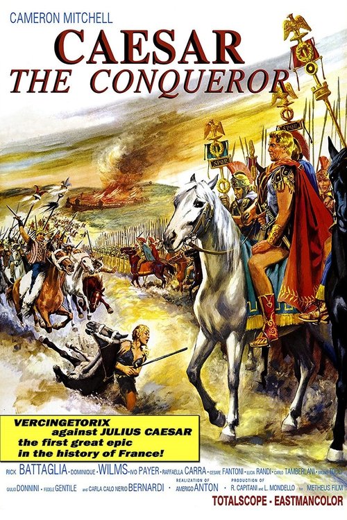 Giulio Cesare il conquistatore delle Gallie (1962) poster