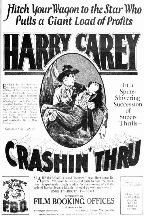 Crashin' Thru (1923) poster