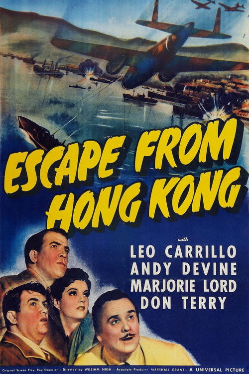 Escape from Hong Kong (1942) poster