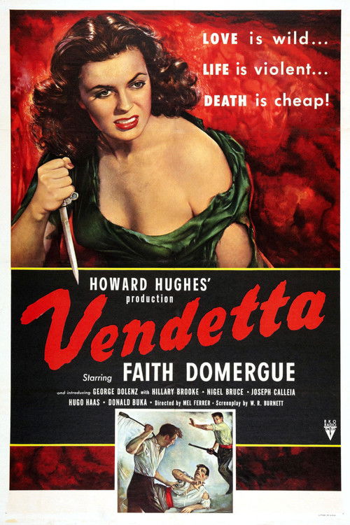 Vendetta (1950) poster