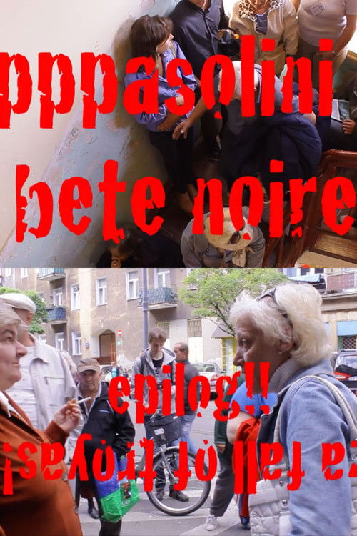 PPPasolini Epilog (2015) poster