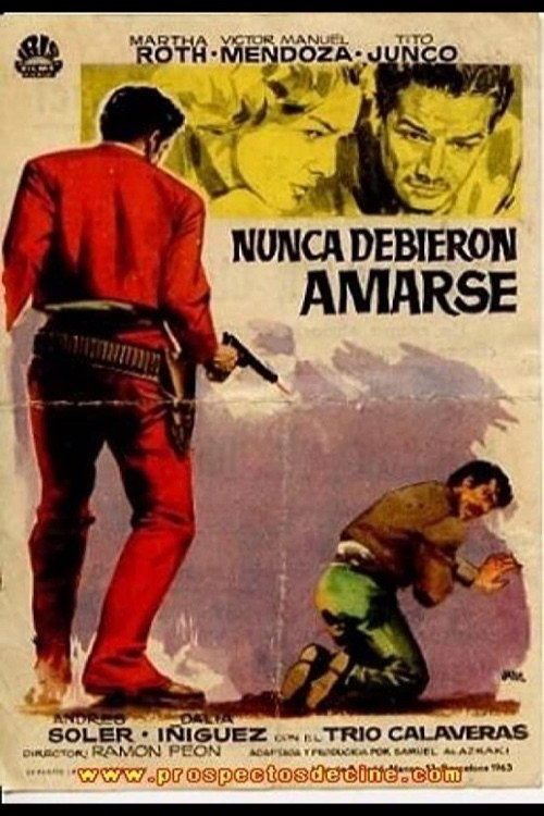 Nunca debieron amarse (1951) poster