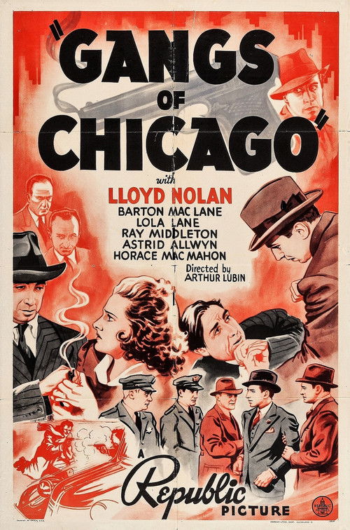 Gangs of Chicago (1940) poster