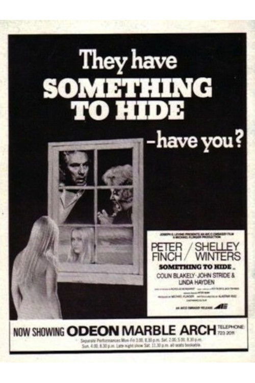 Something to Hide (1972) poster