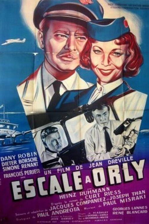Escale à Orly (1955) poster
