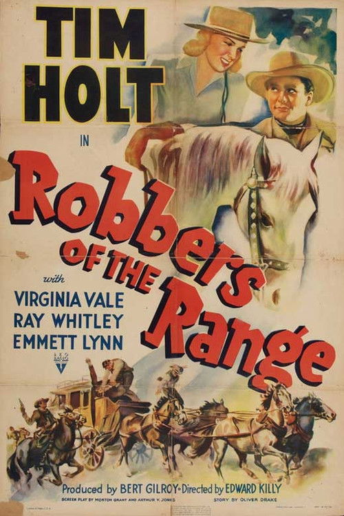 Robbers of the Range (1941) poster