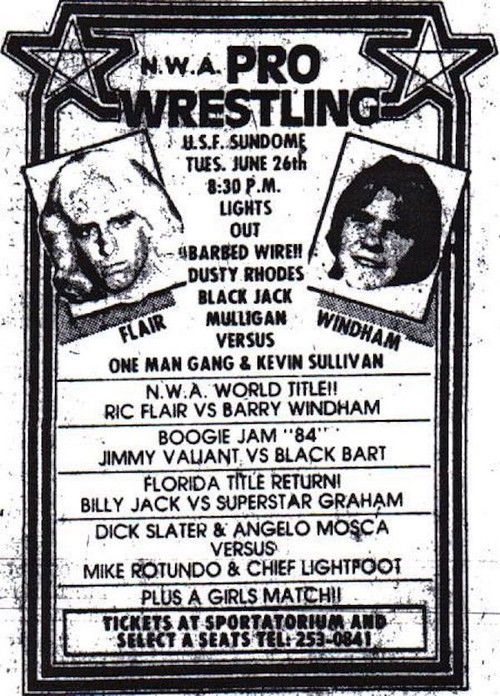 NWA Boogie Jam (1984) poster