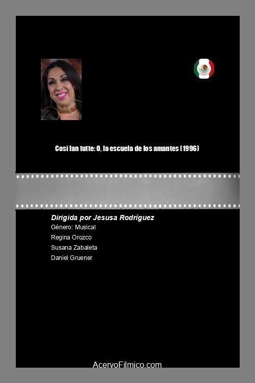 Cosi fan tutte: O, la escuela de los amantes (1996) poster