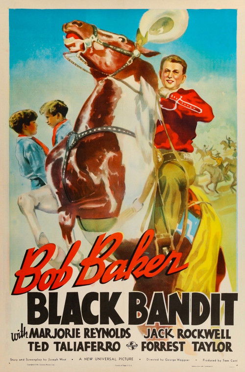 Black Bandit (1938) poster