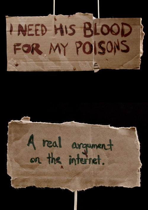 I Need His Blood for My Poisons (2021) poster