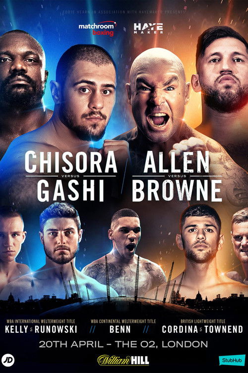 Derek Chisora vs. Senad Gashi (2019) poster