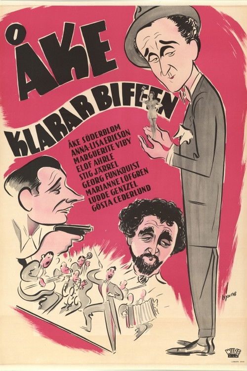 Åke klarar biffen (1952) poster