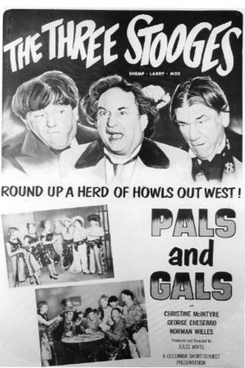 Pals and Gals (1954) poster