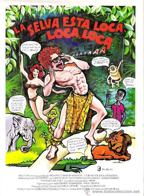 La selva está loca, loca, loca... (1983) poster