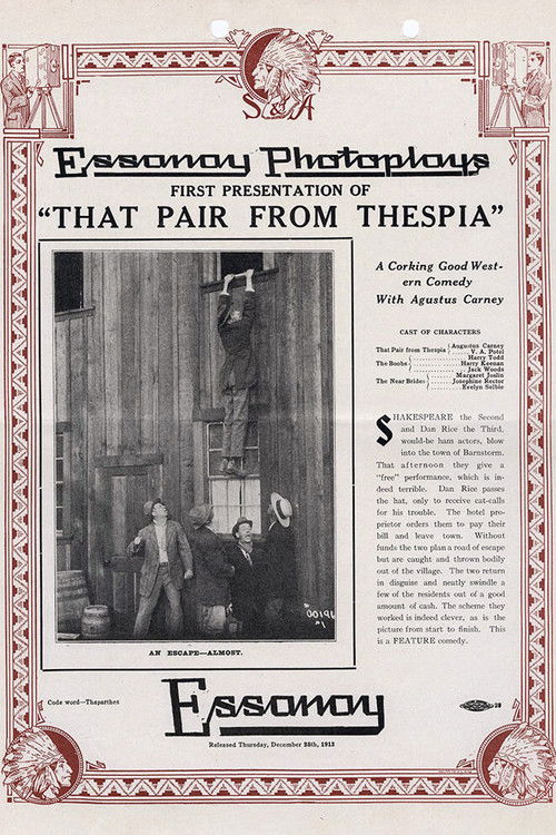 That Pair from Thespia (1913) poster
