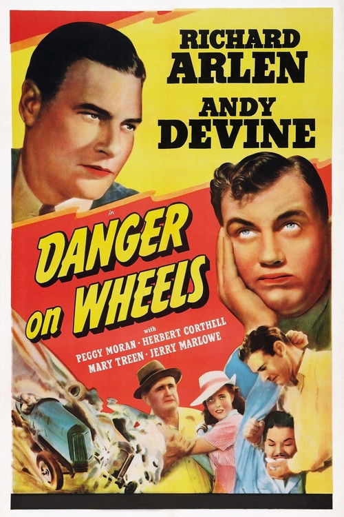 Danger On Wheels (1940) poster