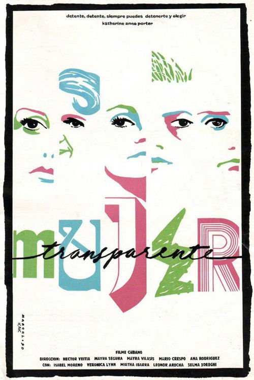 Mujer transparente (1990) poster
