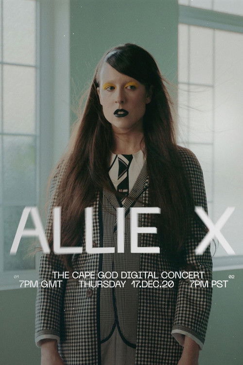 Allie X: The Cape God Digital Concert (2020) poster