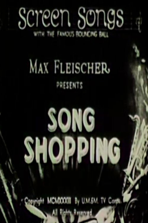 Song Shopping (1933) poster