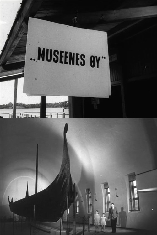 Oslofilm: Museenes øy (1951) poster