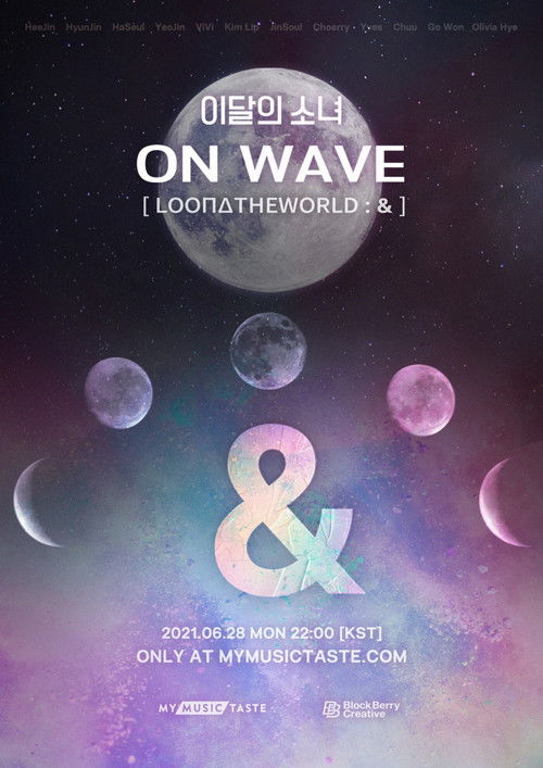 LOONA On Wave [LOONATHEWORLD : &] (2021) poster