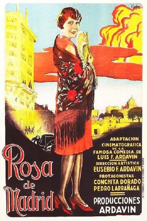 Rosa de Madrid (1927) poster