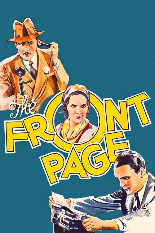 The Front Page (1931) poster