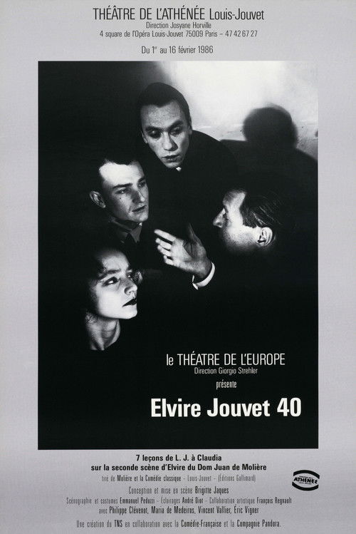 Elvire Jouvet 40 (1987) poster