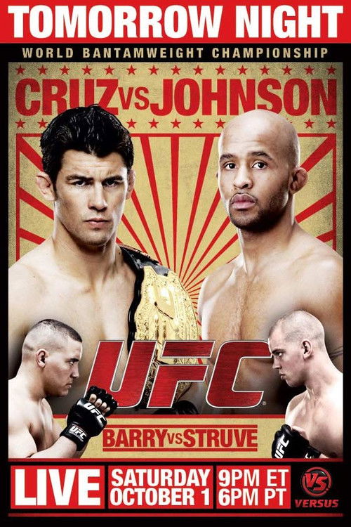 UFC on Versus 6: Cruz vs. Johnson (2011) poster