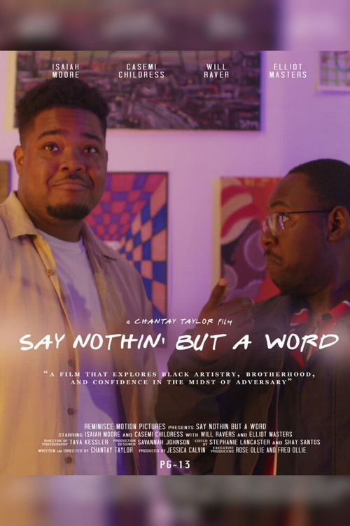 Say Nothin’ But A Word (2022) poster