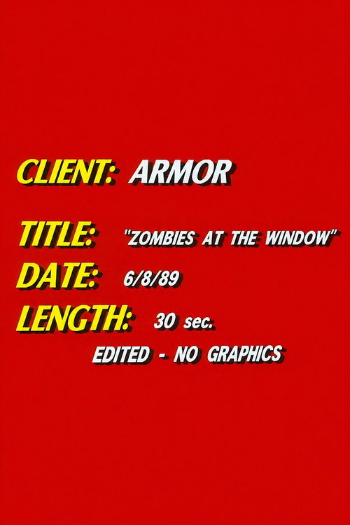 Zombies at the Window (1989) poster