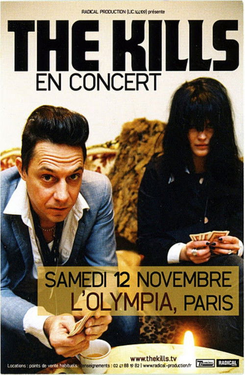 The Kills - Live At L'Olympia Theatre (2011) poster