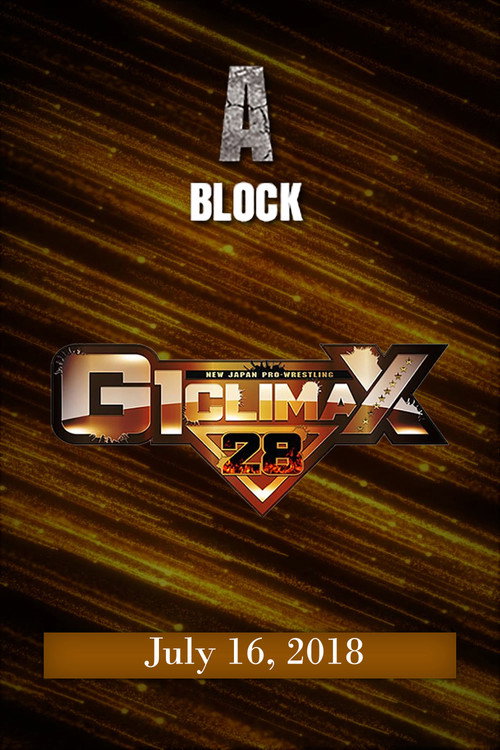 NJPW G1 Climax 28: Day 3 (2018) poster